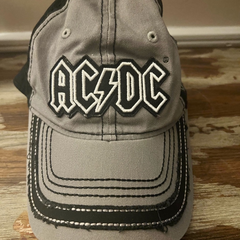 ACDC Black /Gray Baseball  Cap